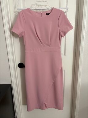 Maggy London Pink Penny Tailored Dress Size 8 Medium